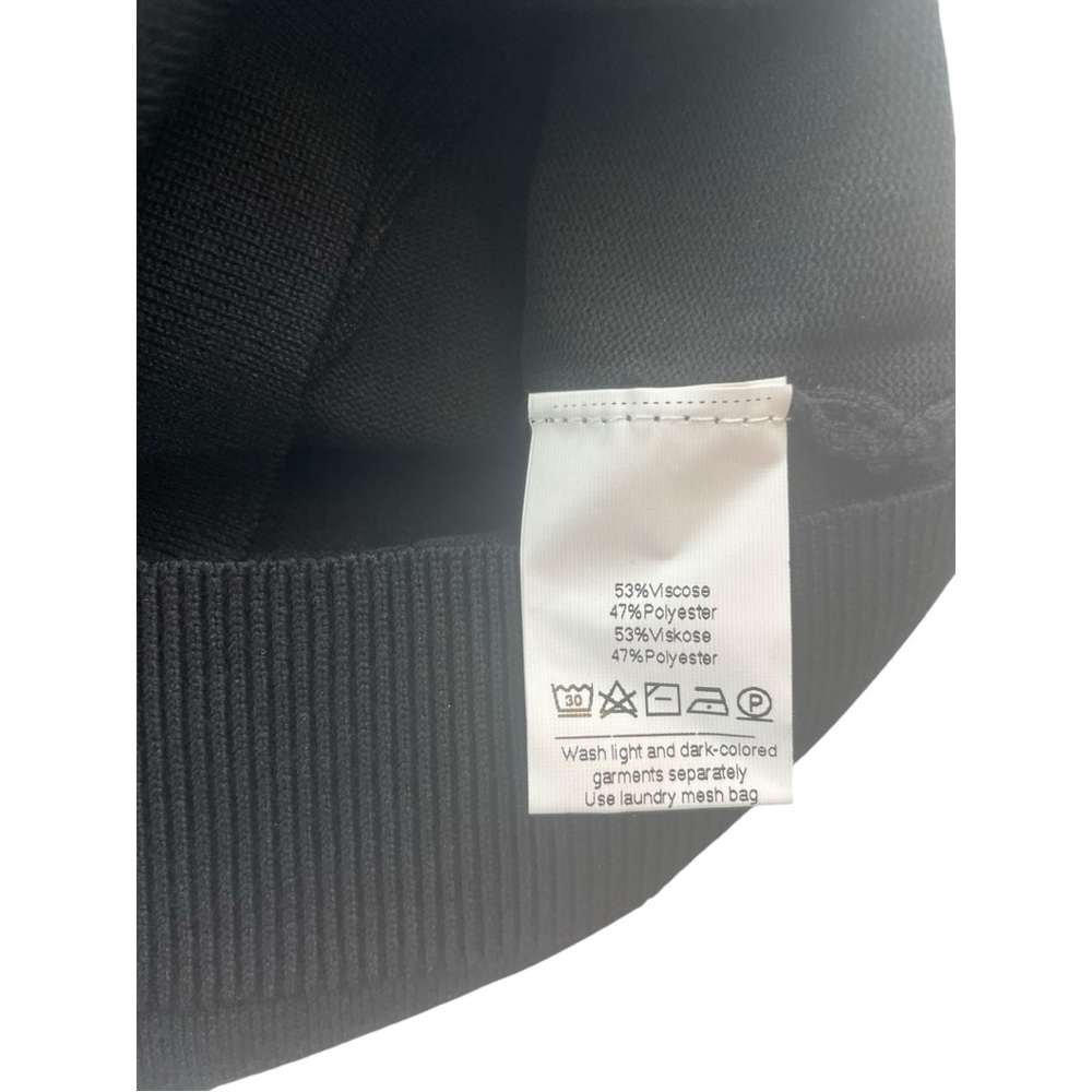 Grace Karin Women's Full-Zip Sweater Size Medium Black Long-Sleeved NWT - Picture 5 of 5